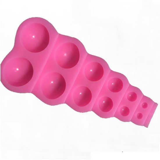 Forma din silicon, model Bile / Sfere