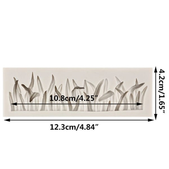 Forma din silicon, model Gazon / Iarba