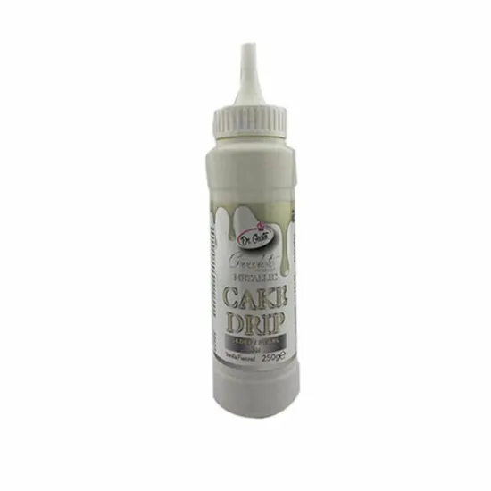 Glazura de ciocolata metalizata - Cake drip sidef - 250g