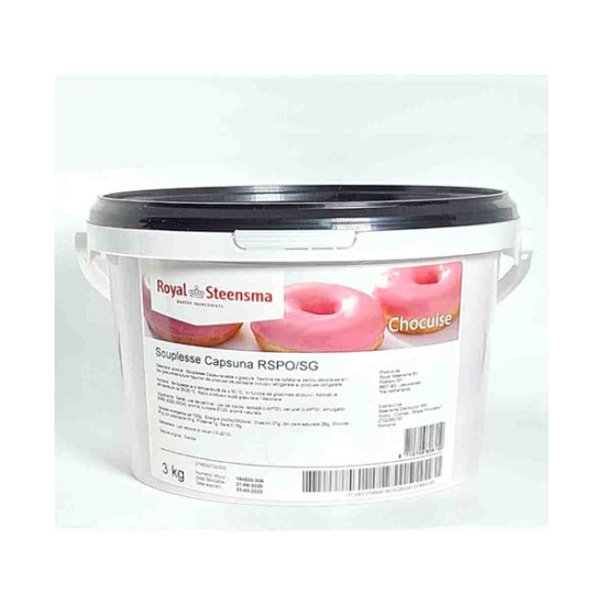 Glazura flexibila Souplesse capsuni, 3 kg