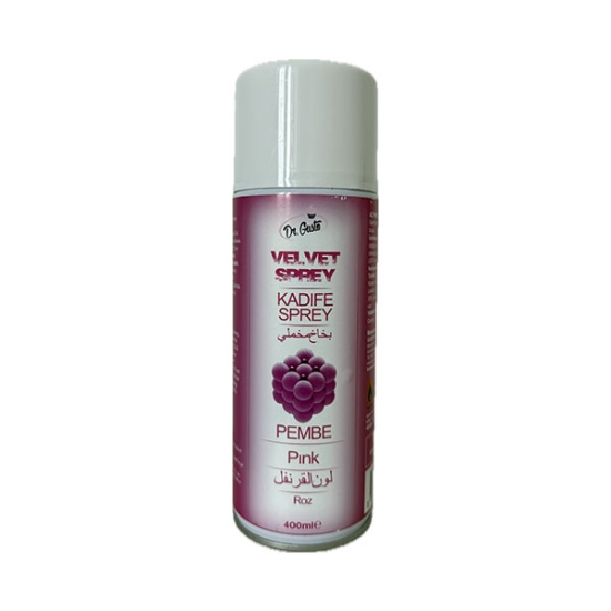 Colorant alimentar catifea Spray 400 ML - velvet roz, Dr Gusto