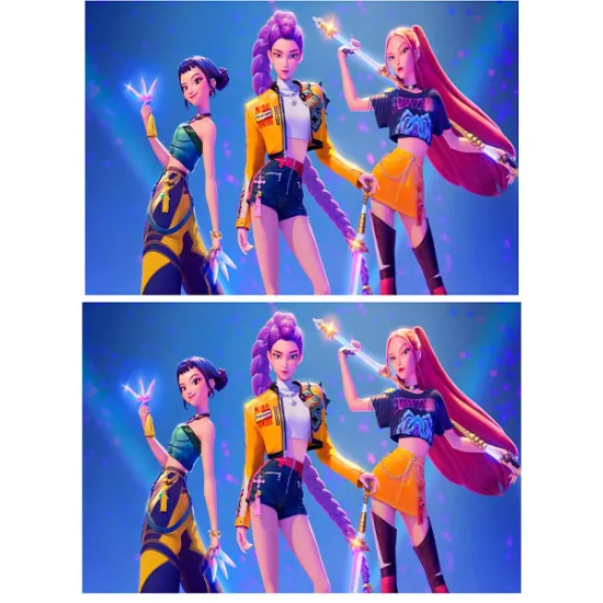 Imagine comestibila, Demon Hunters K-Pop