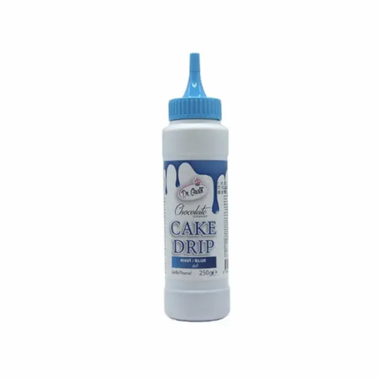 Glazura de ciocolata - Cake drip albastra - 250g