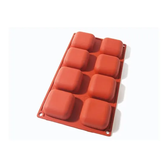 Mulaj din silicon, 8 monoportii patrare