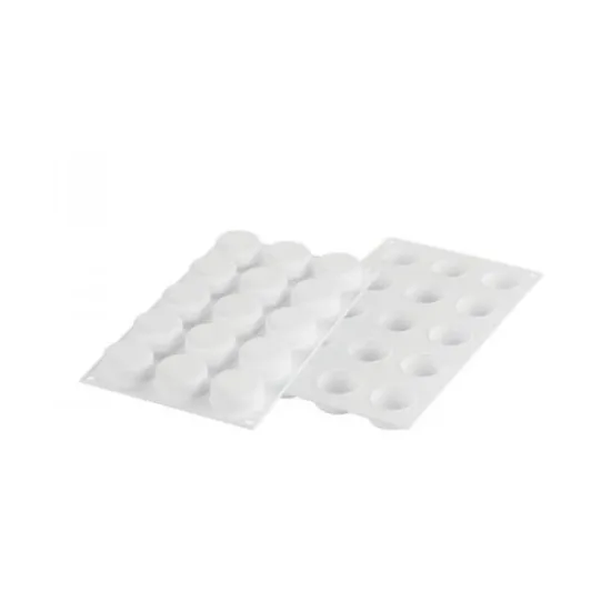 Forma, mulaj din silicon, 15 cavitati monoportii
