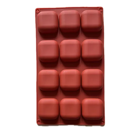 Mulaj din silicon, 12 monoportii patrare