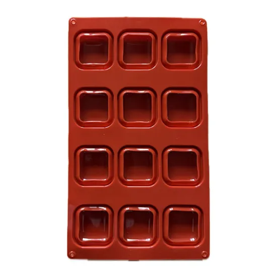 Mulaj din silicon, 12 monoportii patrare