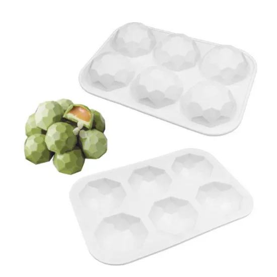 Mulaj din silicon, forme pentru ciocolata Diamant