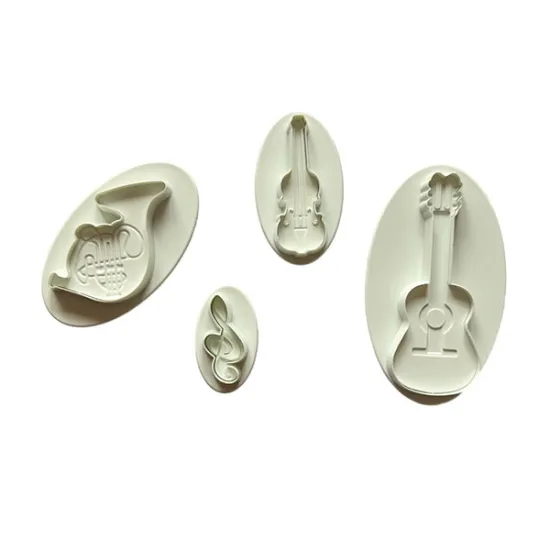 Set 4 decupatoare cu tija si arc, Instrumente muzicale