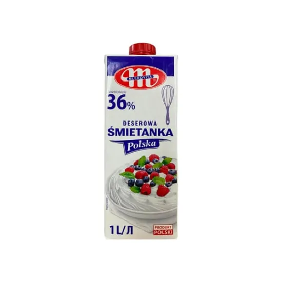 Smantana pentru frisca 36% MLEKOVITA Smietanka 1 L