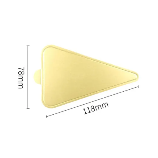 Set 50 buc - suport auriu din carton pentru monoporții 11.8*7.8 cm – suport elegant pentru deserturi și prăjituri