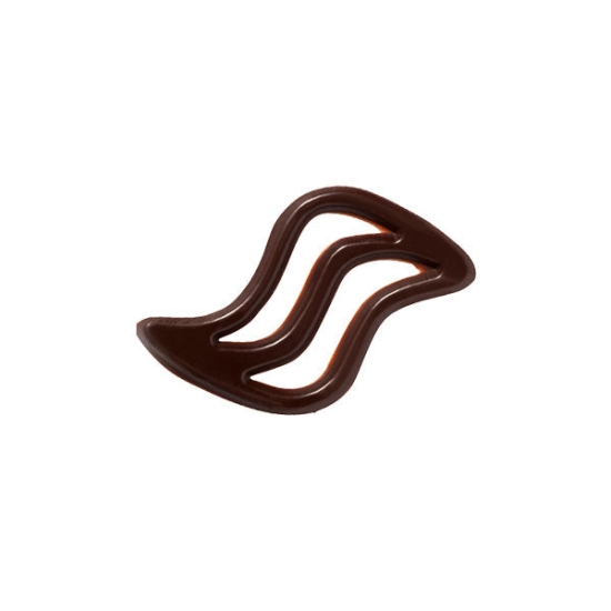 Valuri din ciocolata neagra Callebaut, 510 buc