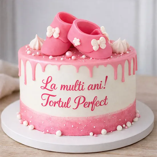 Decoratiuni din zahar – Botosei roz