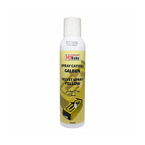 Colorant alimentar spray catifea 250 ML - galben, MyBake