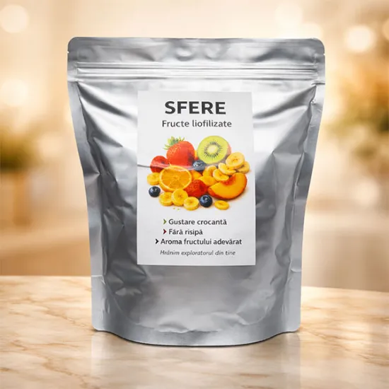 Kiwi liofilizat 50 g – 100% natural, fara zahar | SFERE