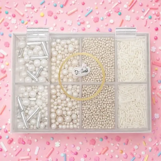 Sprinkles Mix 200g, Dr. Gusto alb