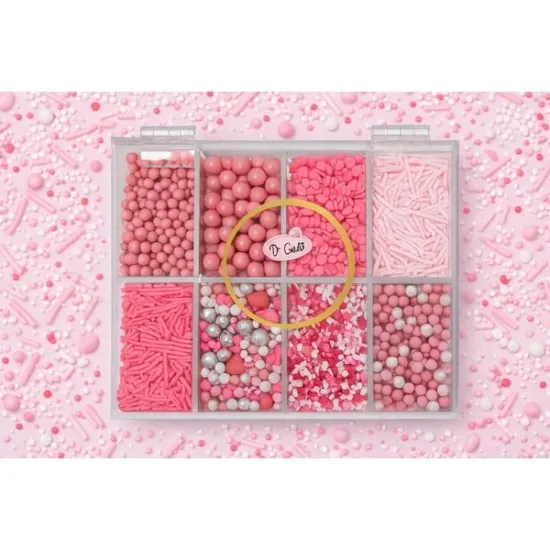 Sprinkles Mix 200g, Dr. Gusto roz