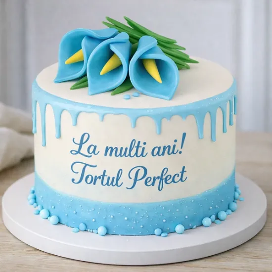 Cale din pasta de zahar, bleo