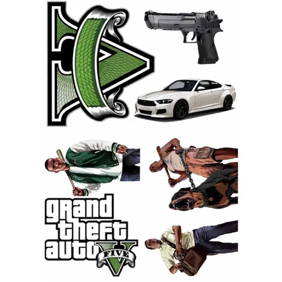 Imagine comestibila, Grand theft auto