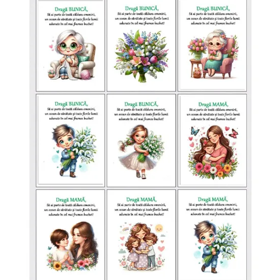 Imagine comestibila, La multi ani mama