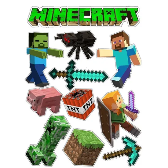 Imagine comestibila, Minecraft