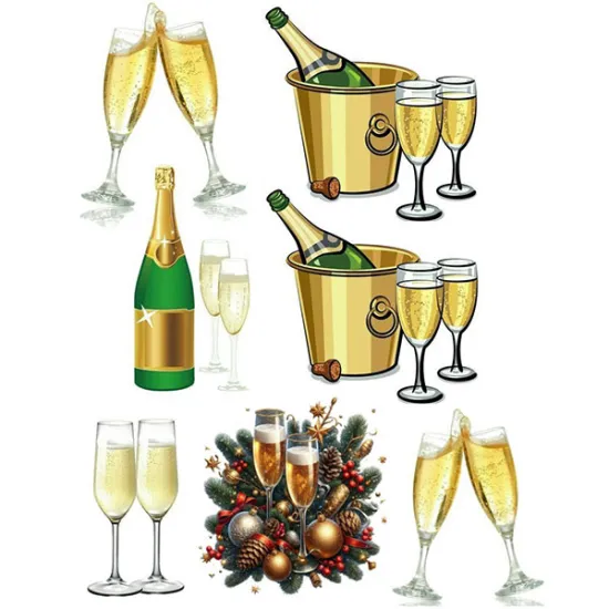 Imagine comestibila, Sampanie La multi ani