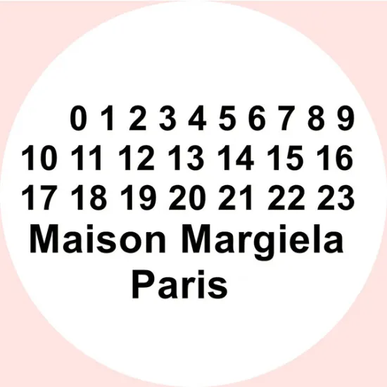 Imagine comestibila, Maison Margiela Paris