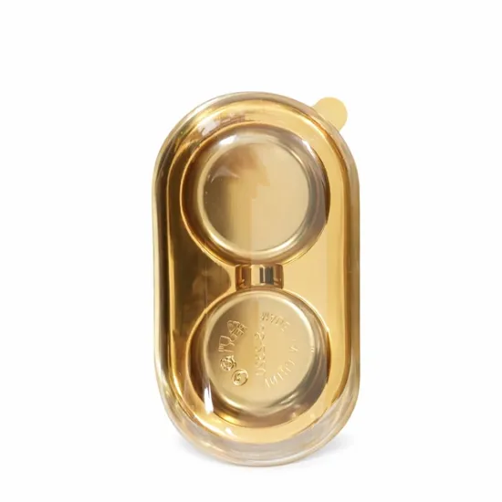 Set 10 tavite cu capac 2 cavitati, 16.3x9x5 cm