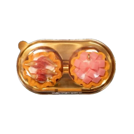 Set 10 tavite cu capac 2 cavitati, 16.3x9x5 cm