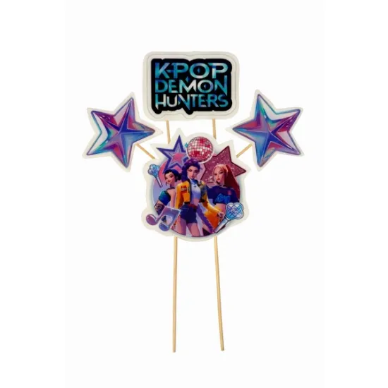 Decoratiuni din zahar – K-Pop Demon Hunters