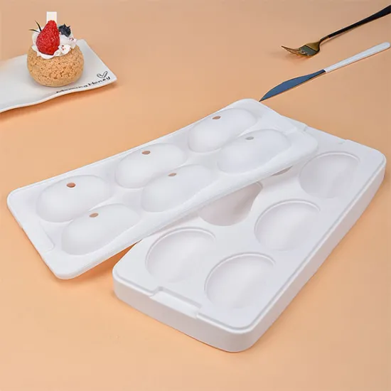 Mulaj silicon mango 3D – 6 cavități pentru mousse și deserturi moderne