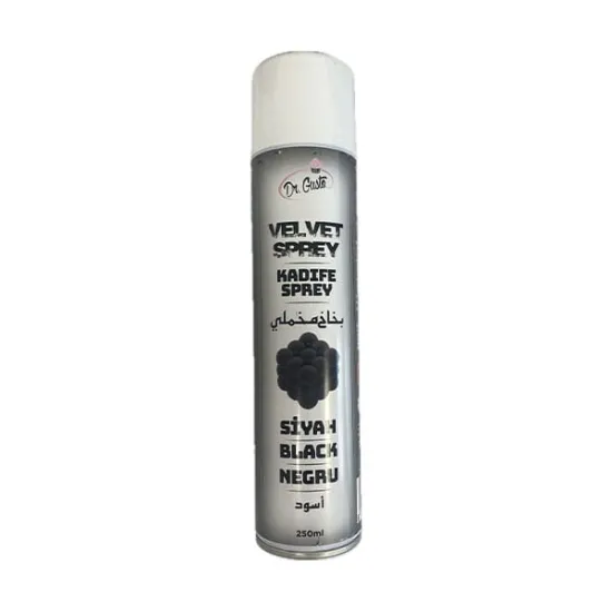 Spray colorant alimentar catifea Spray 400 ML - velvet negru, Dr Gusto