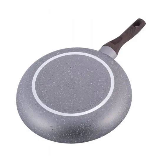 Tigaie 30 cm antiaderenta Grey Marble – gatit uniform si fara lipire