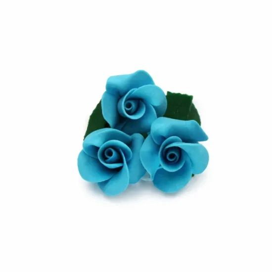 Trandafiri din pastă de zahăr bleo – decor elegant pentru tort | Tortul Perfect