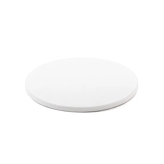 Platforma / Drum alb rotund grosime 1,2cm