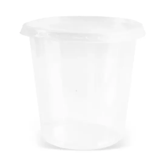 Set 20 caserole rotunde cu capac, 500 ml