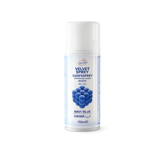 Colorant alimentar spray catifea albastru 150 ml, Dr Gusto