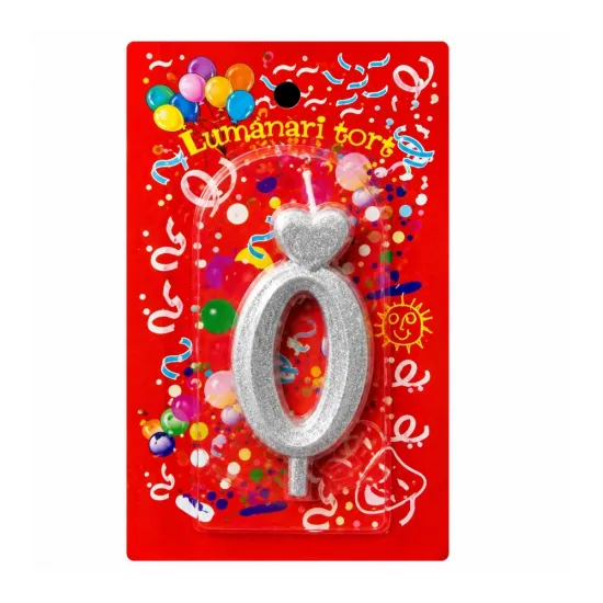 "0" Lumanare tort
