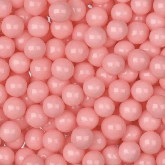 Perle de zahar Roz perlat 9 mm, 1kg