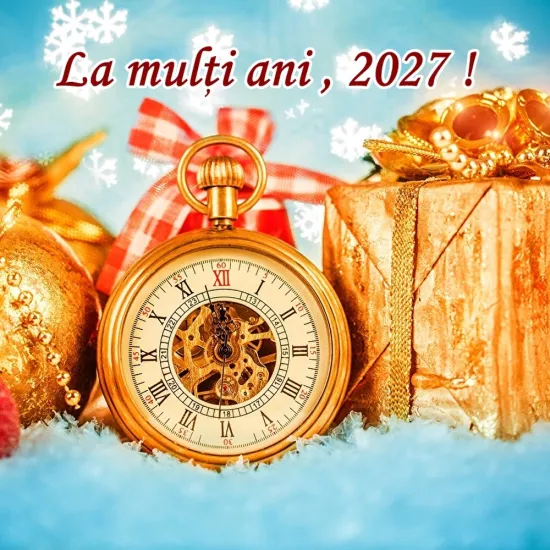 Imagine comestibila, La multi ani 2027!