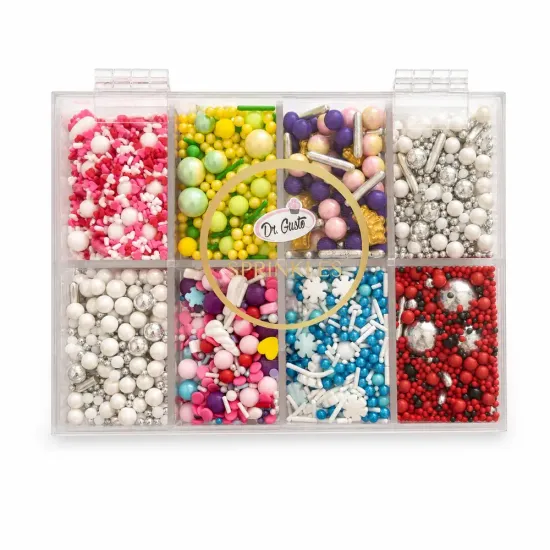 Sprinkles premium – mix decor torturi și deserturi 200g, Dr Gusto