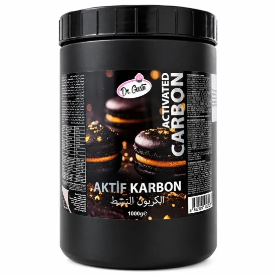 Carbune activ alimentar pudra neagra Dr. Gusto 1 kg - Activated Carbon