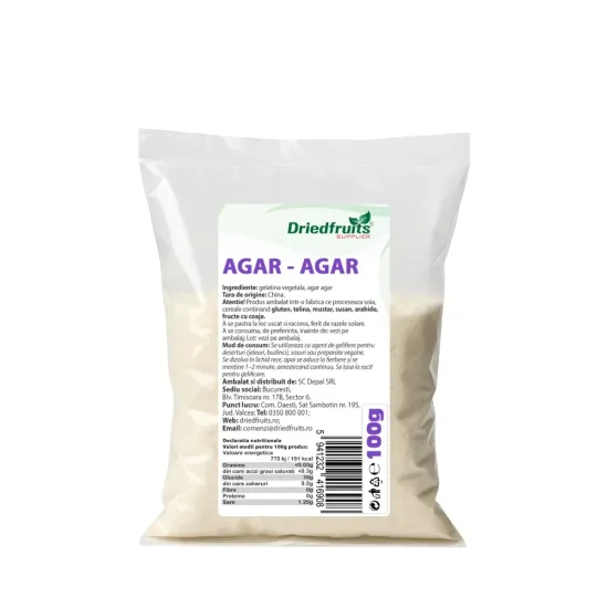 Agar Agar, aditiv alimentar 100g