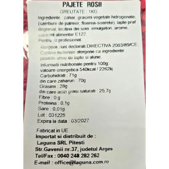 Pajete de  rosii, 1 kg