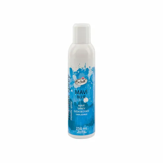 Colorant alimentar metalizat Spray 250 ML -albastru , Dr Gusto