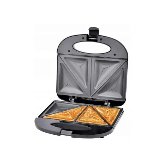 Sandwich maker 800 W cu plăci pntiaderente