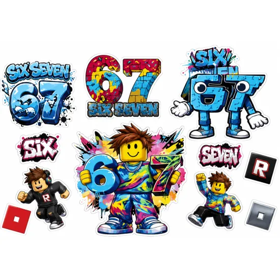 Imagine comestibila, Roblox Six Seven 67