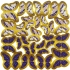 Decoratiuni fluturi din hartie, set 63 de decoratiuni MyBake