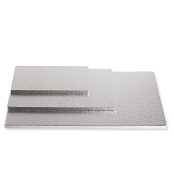 40×50 cm, platforma / drum argintiu dreptunghiular grosime 1,2 cm