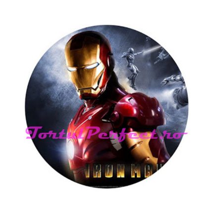 Vafa tort "Iron Man" din napolitana - Tortul Perfect